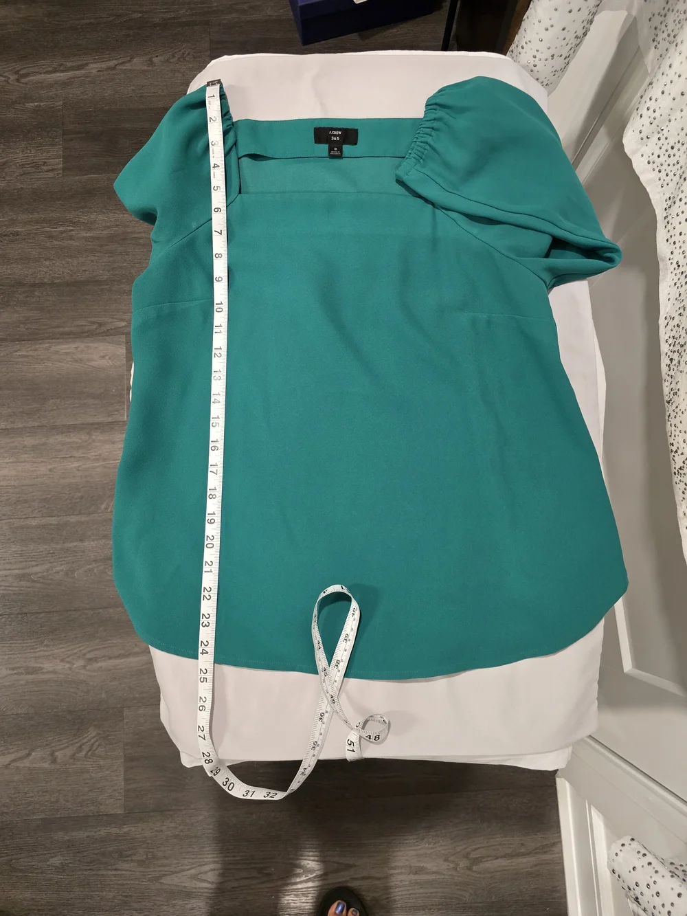 J.Crew 364 Square-Neck Long Sleeve Blouse Sz 8